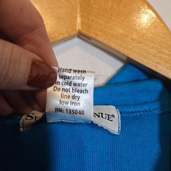 Seventh Avenue Nepal Patchwork Floral Hoodie Hippie Boho Gypsy Bohemian Large - Picture 6 of 13